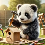 努力パンダ 特徴: コツコツと頑張る忍耐強い性格。 キーワード: 努力、根気、達成感。